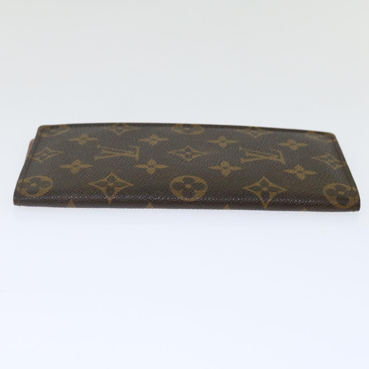 LOUIS VUITTON Monogram Porte Valeurs Cartes Credit Wallet M61823 LV yk11848