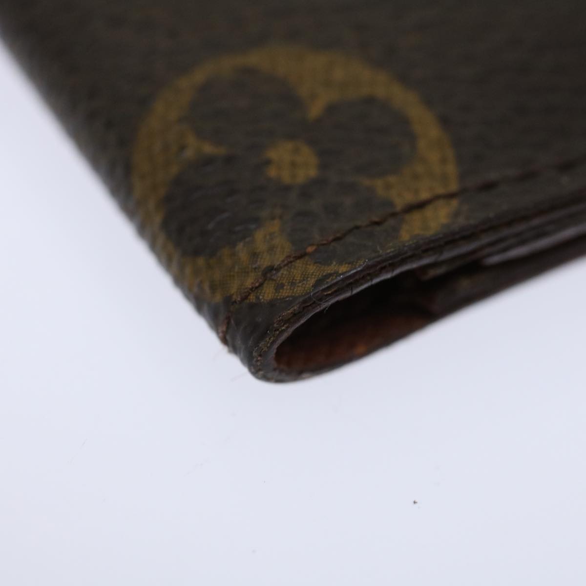 LOUIS VUITTON Monogram Porte Valeurs Cartes Credit Wallet M61823 LV yk11848