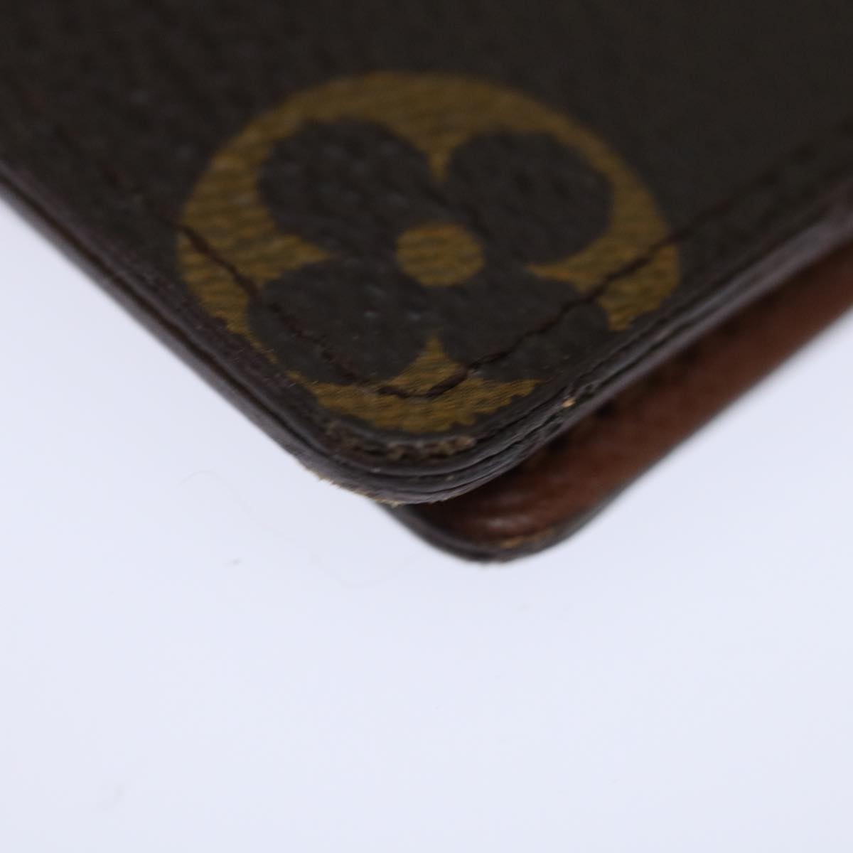 LOUIS VUITTON Monogram Porte Valeurs Cartes Credit Wallet M61823 LV yk11848