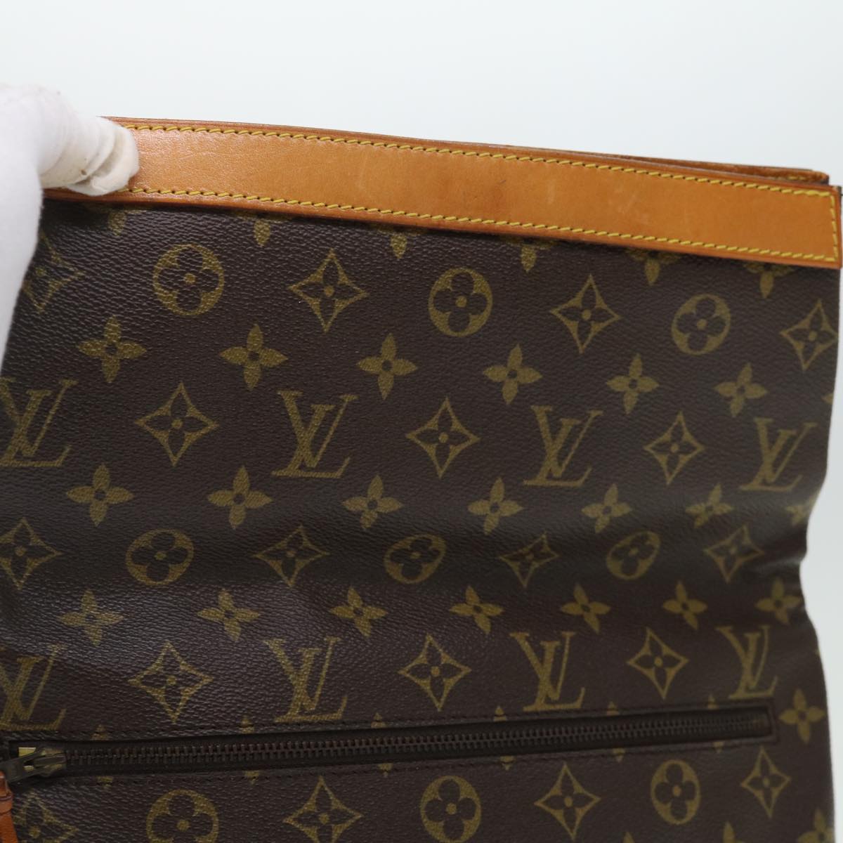 LOUIS VUITTON Monogram Pochette Priant Clutch Bag M51805 LV yk11855