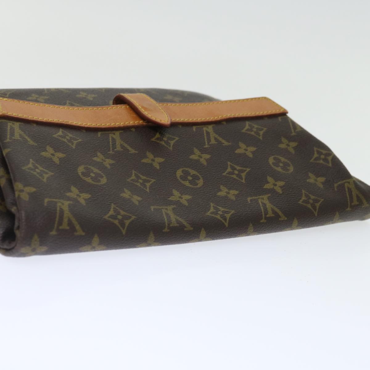 LOUIS VUITTON Monogram Pochette Priant Clutch Bag M51805 LV yk11855