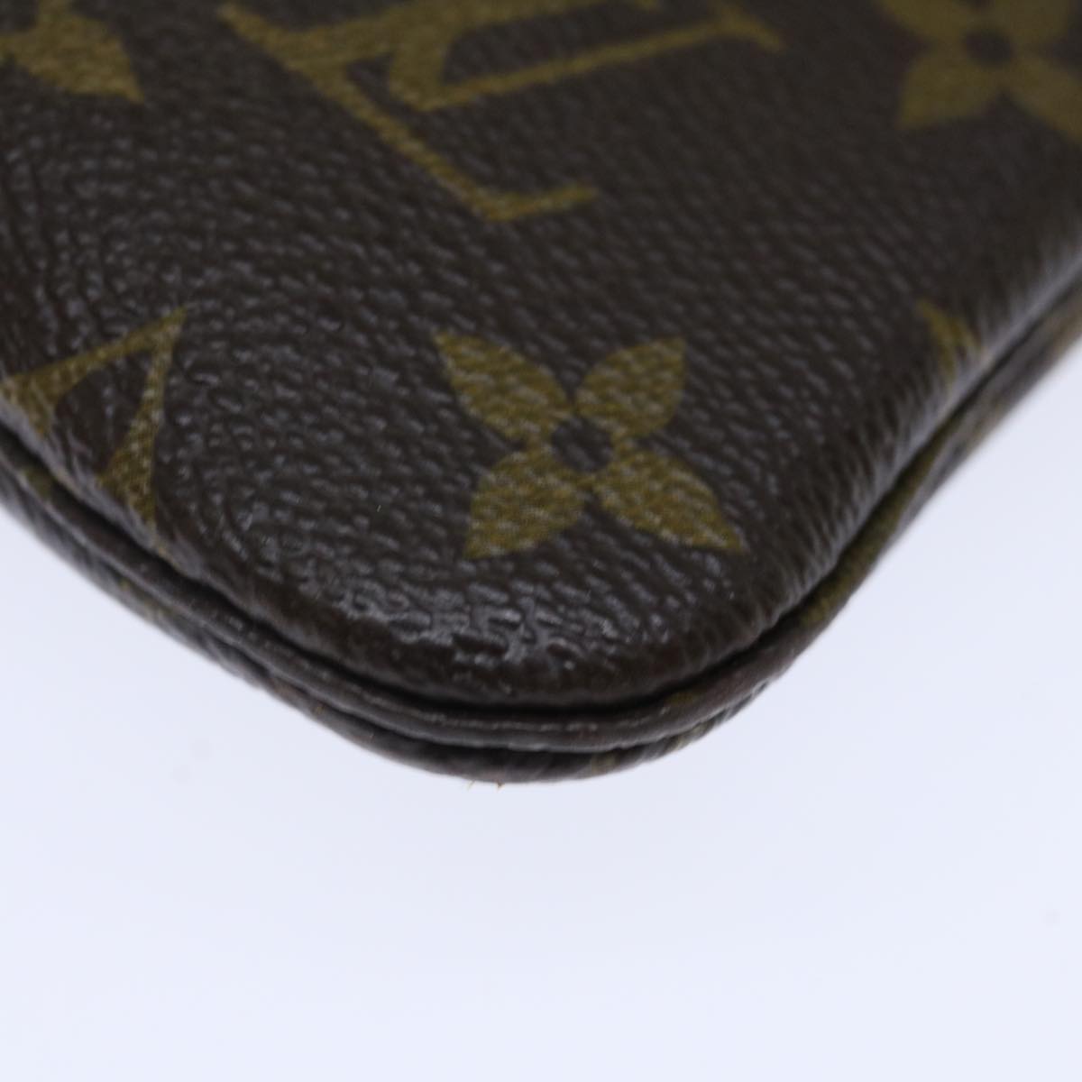 LOUIS VUITTON Monogram Pochette Priant Clutch Bag M51805 LV yk11855