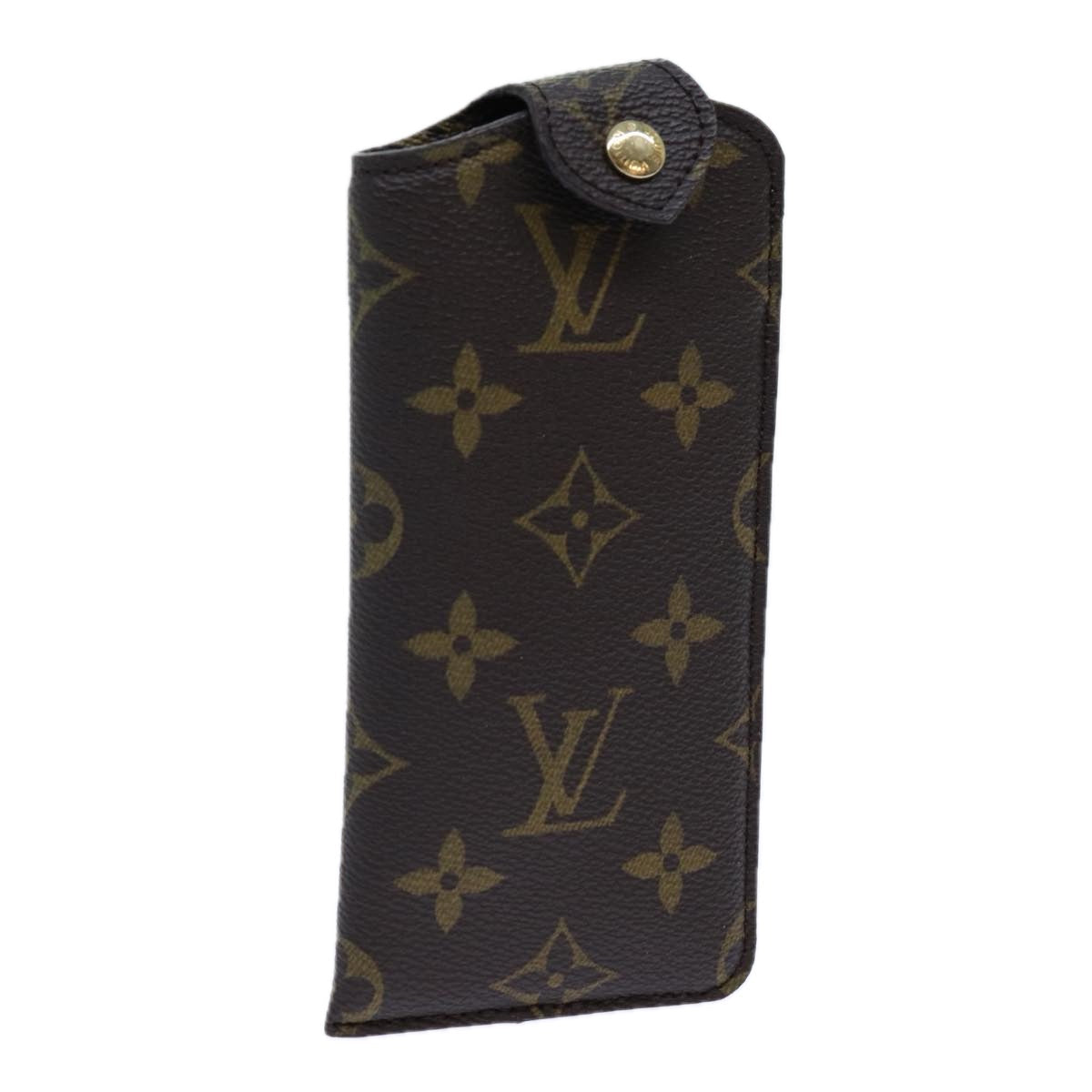 LOUIS VUITTON Monogram Etui Lunette PM Glasses Case M66545 LV yk11856