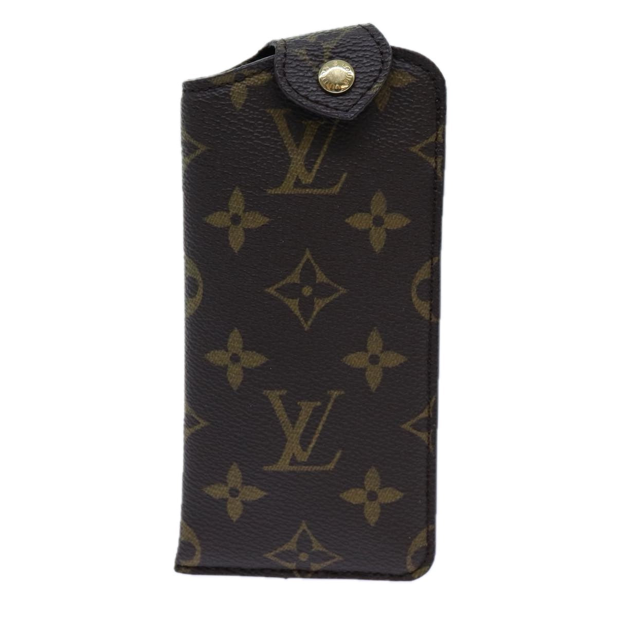 LOUIS VUITTON Monogram Etui Lunette PM Glasses Case M66545 LV yk11856