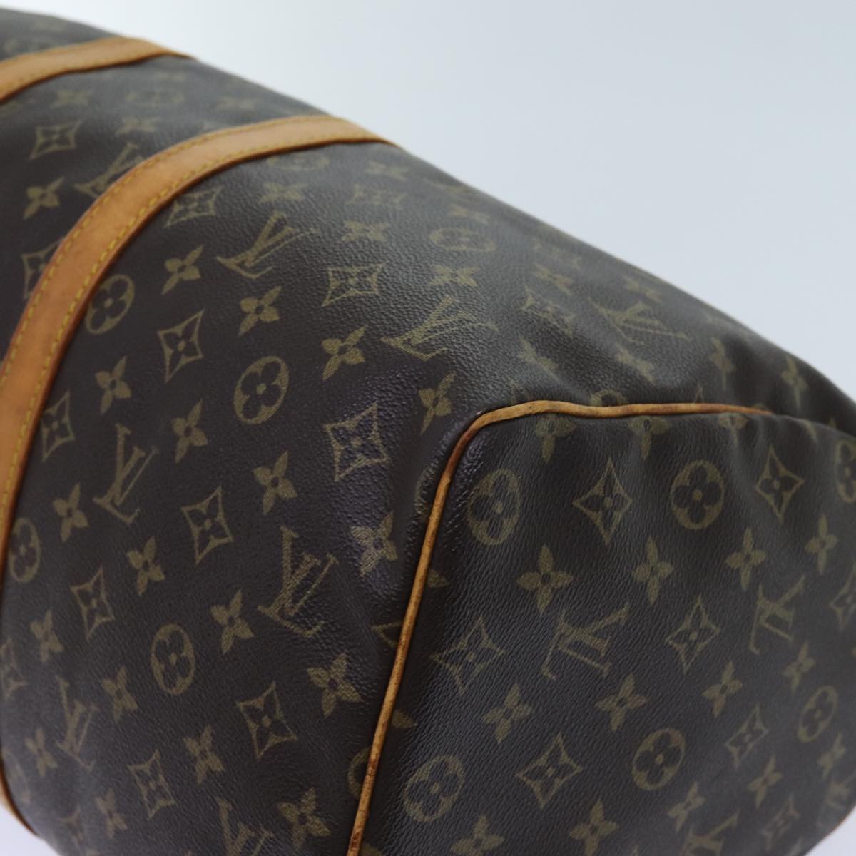 LOUIS VUITTON Monogram Keepall 45 Boston Bag M41428 LV yk11864