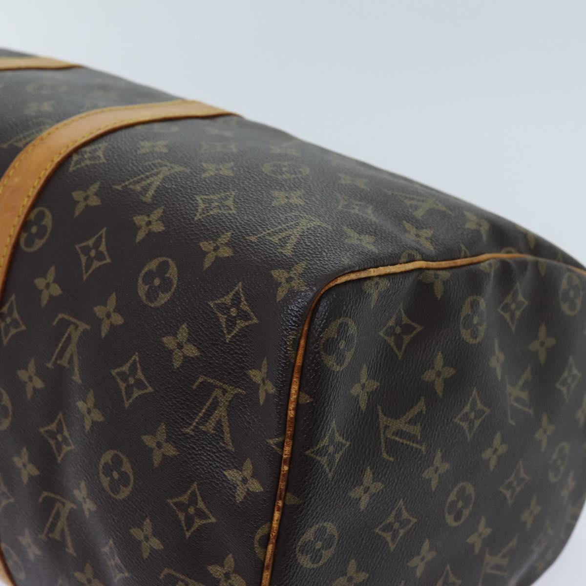 LOUIS VUITTON Monogram Keepall 45 Boston Bag M41428 LV yk11864