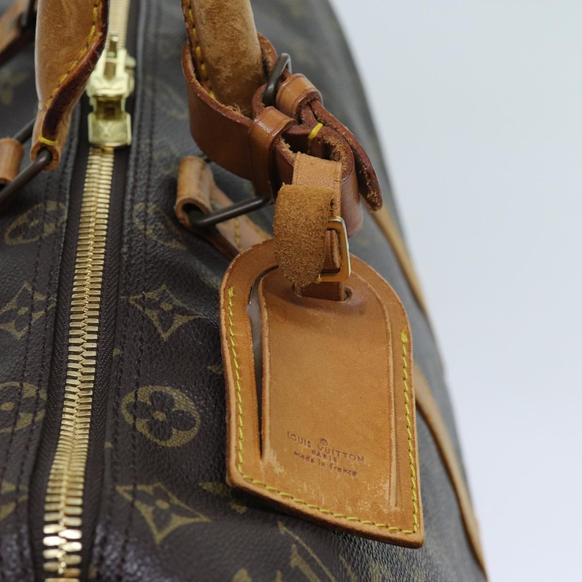 LOUIS VUITTON Monogram Keepall 45 Boston Bag M41428 LV yk11864