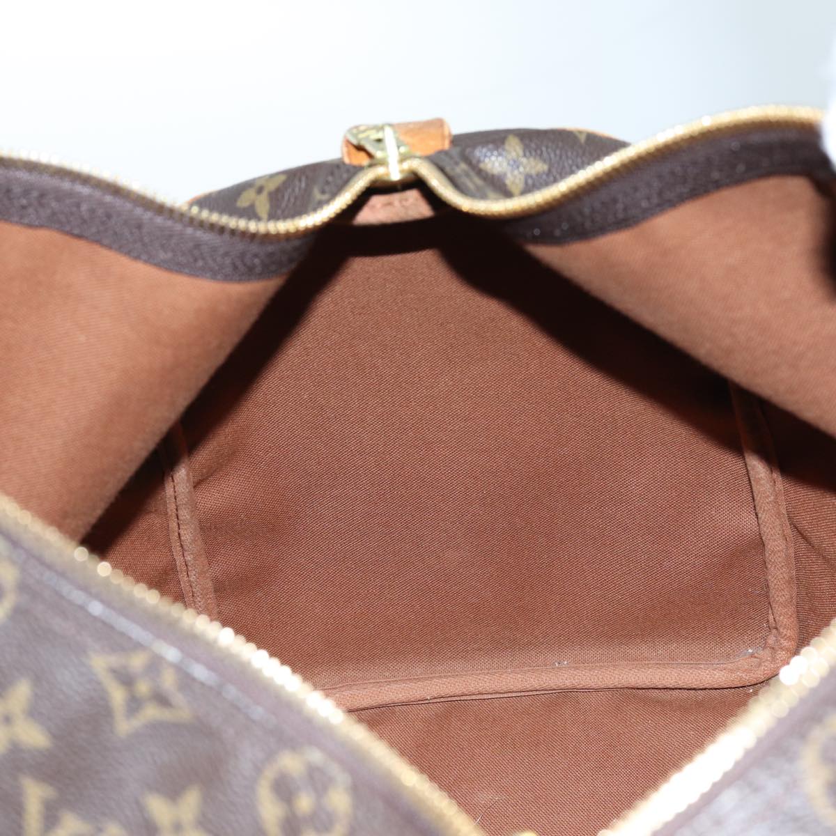 LOUIS VUITTON Monogram Keepall 45 Boston Bag M41428 LV yk11864