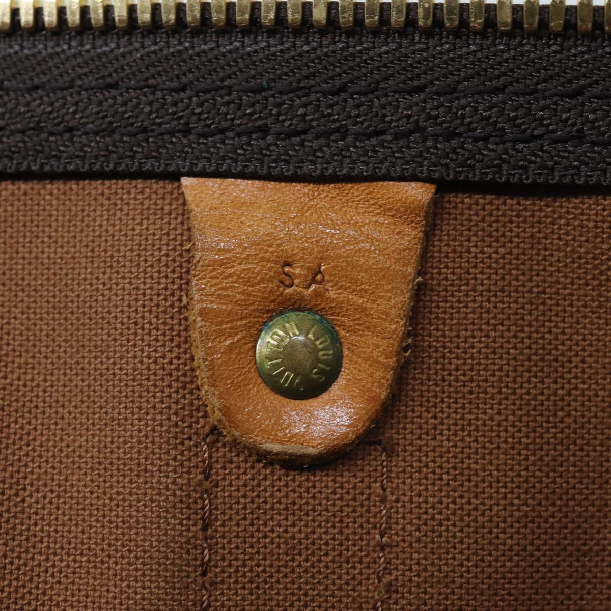 LOUIS VUITTON Monogram Keepall 45 Boston Bag M41428 LV yk11864