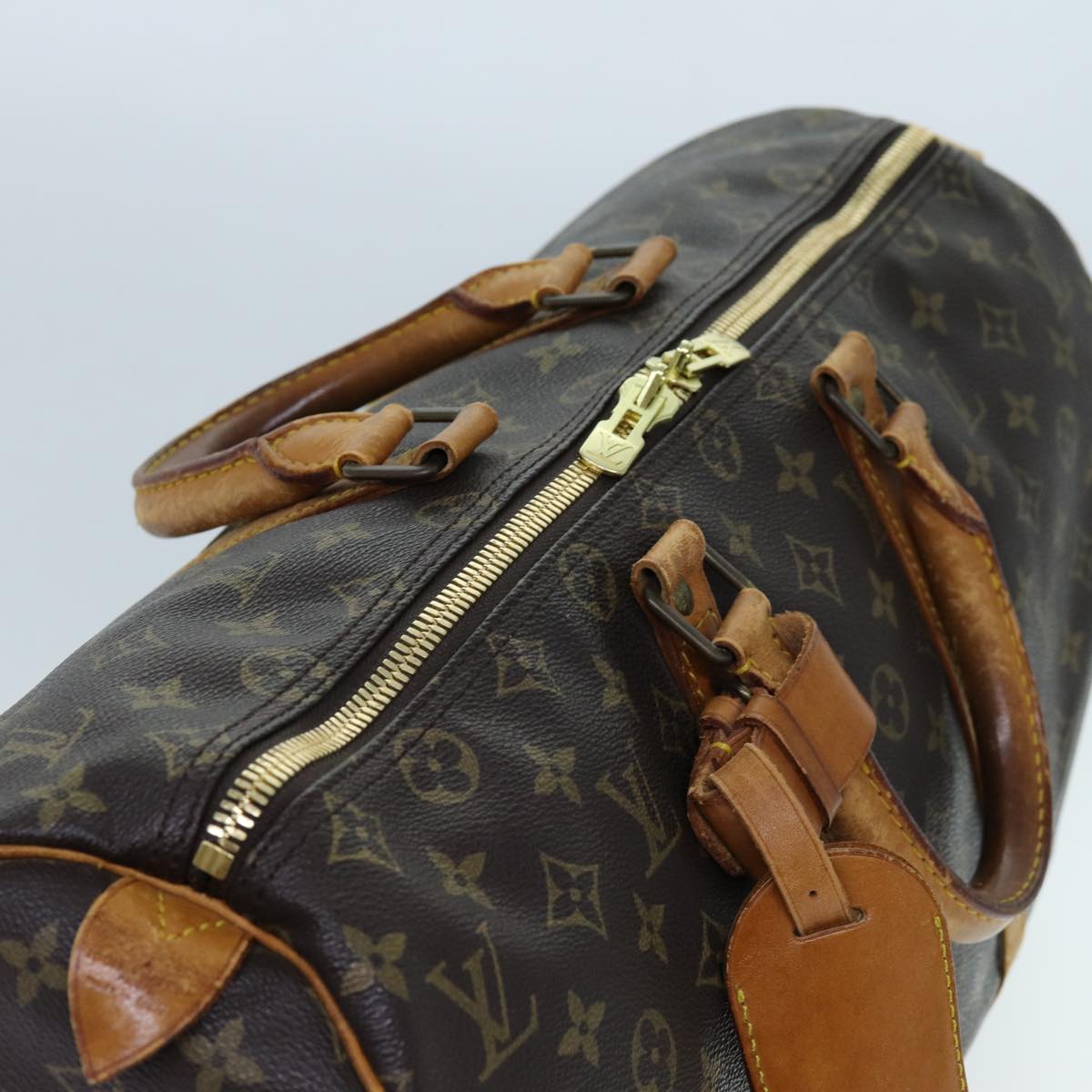 LOUIS VUITTON Monogram Keepall 45 Boston Bag M41428 LV yk11864