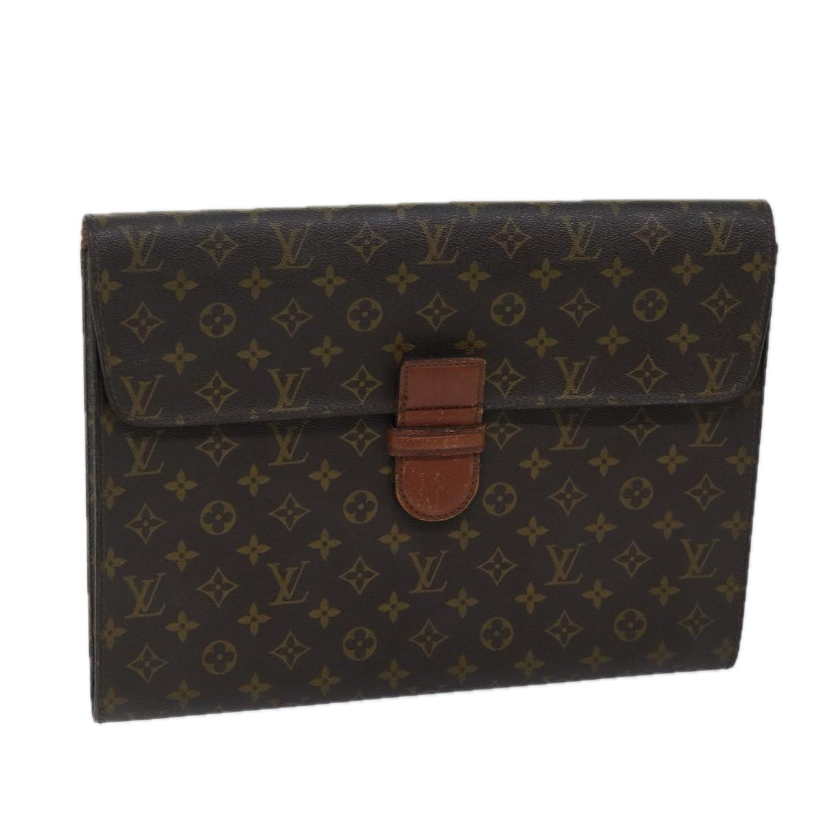 LOUIS VUITTON Monogram Posh Ministor Briefcase M53445 LV yk11865