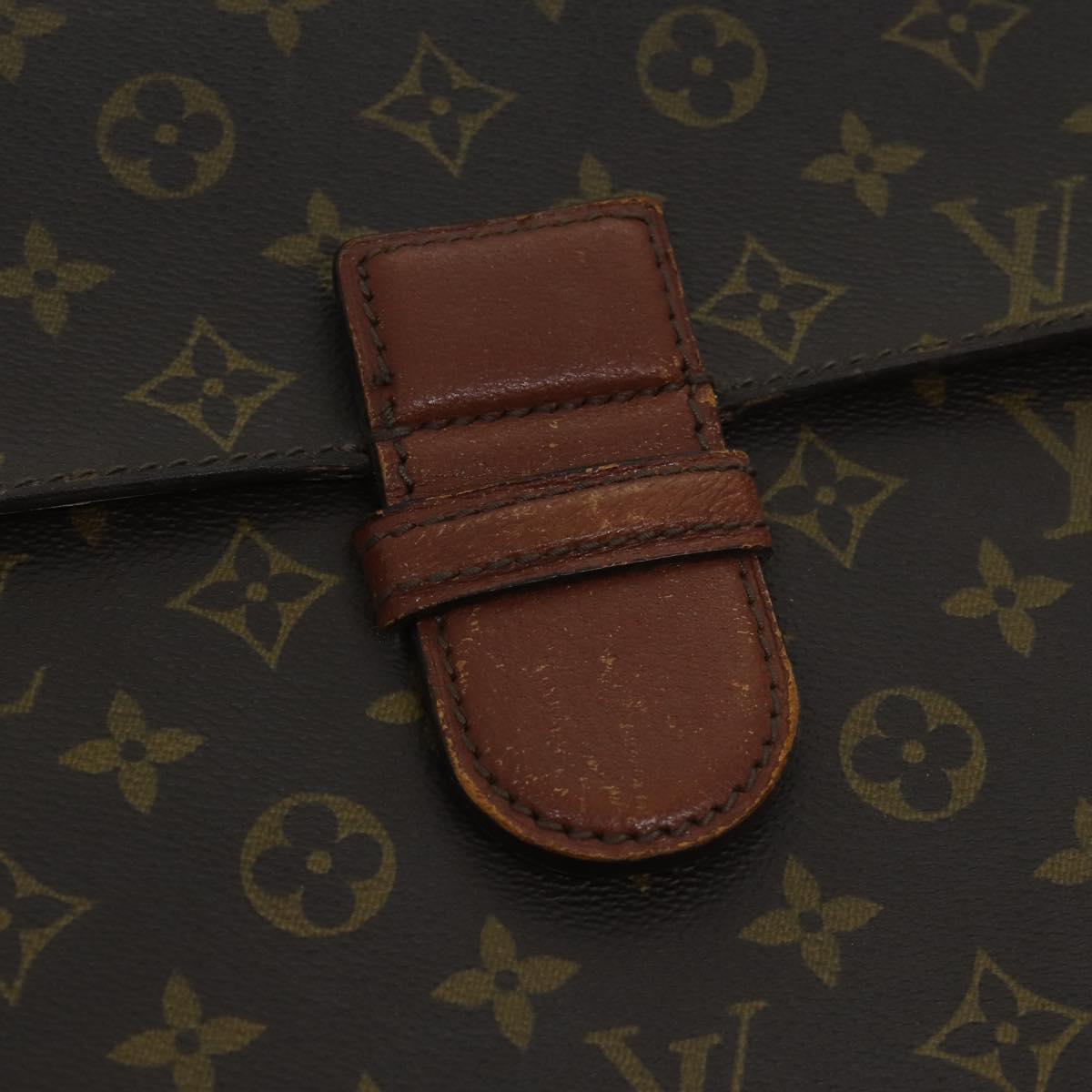 LOUIS VUITTON Monogram Posh Ministor Briefcase M53445 LV yk11865
