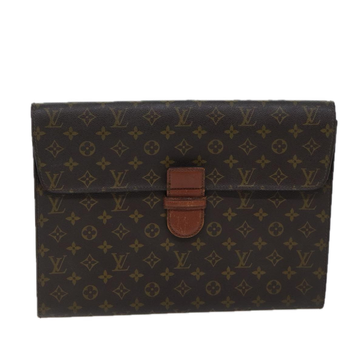 LOUIS VUITTON Monogram Posh Ministor Briefcase M53445 LV yk11865