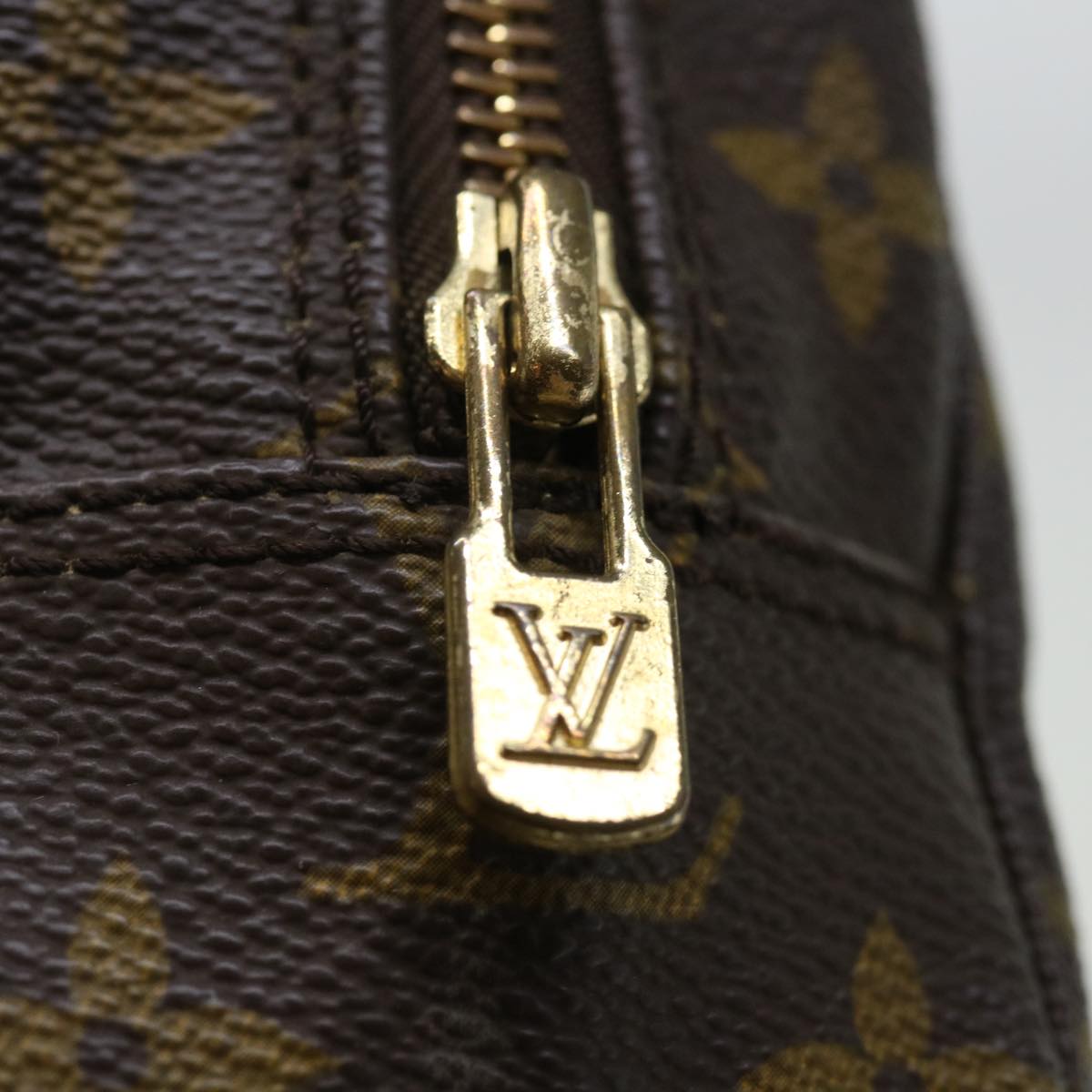 LOUIS VUITTON Monogram Trousse Toilette 23 Clutch Bag M47524 LV yk11878