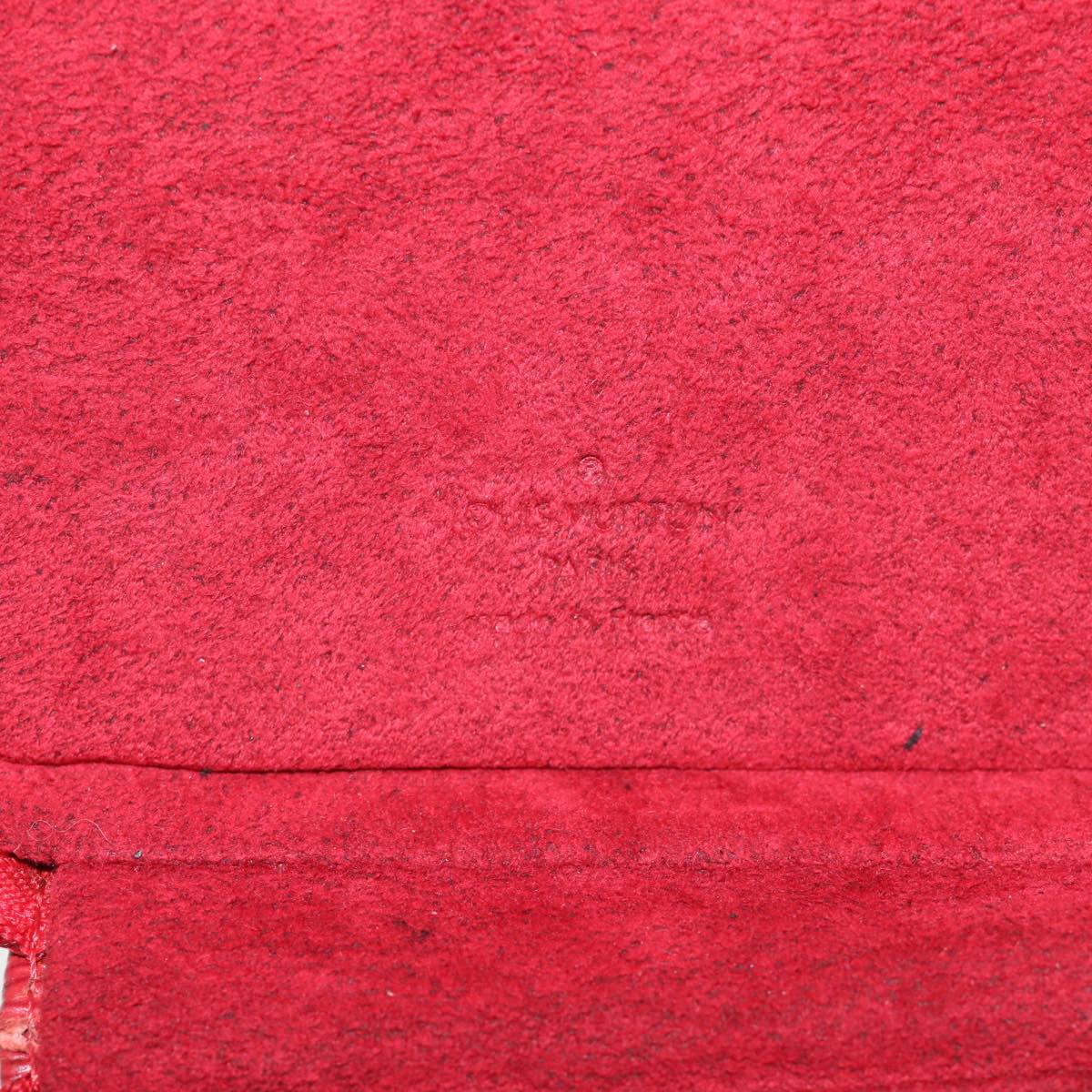 LOUIS VUITTON Epi Cannes Hand Bag Red M48037 LV yk11886