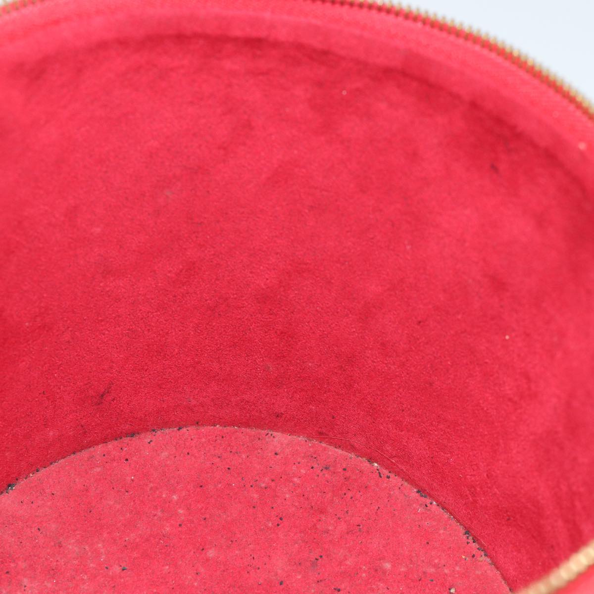LOUIS VUITTON Epi Cannes Hand Bag Red M48037 LV yk11886