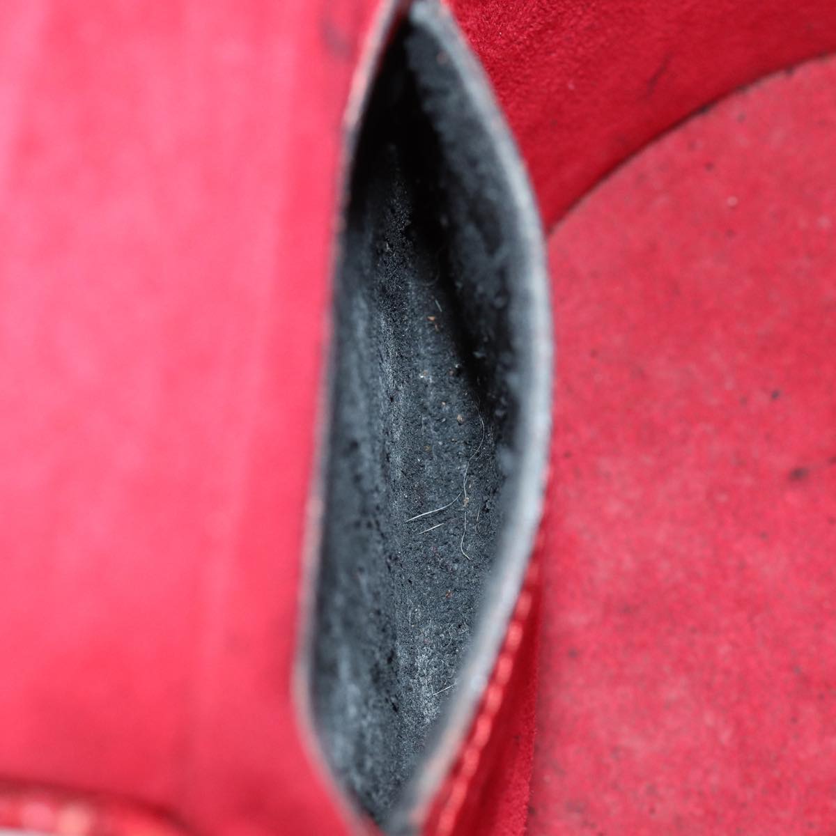 LOUIS VUITTON Epi Cannes Hand Bag Red M48037 LV yk11886