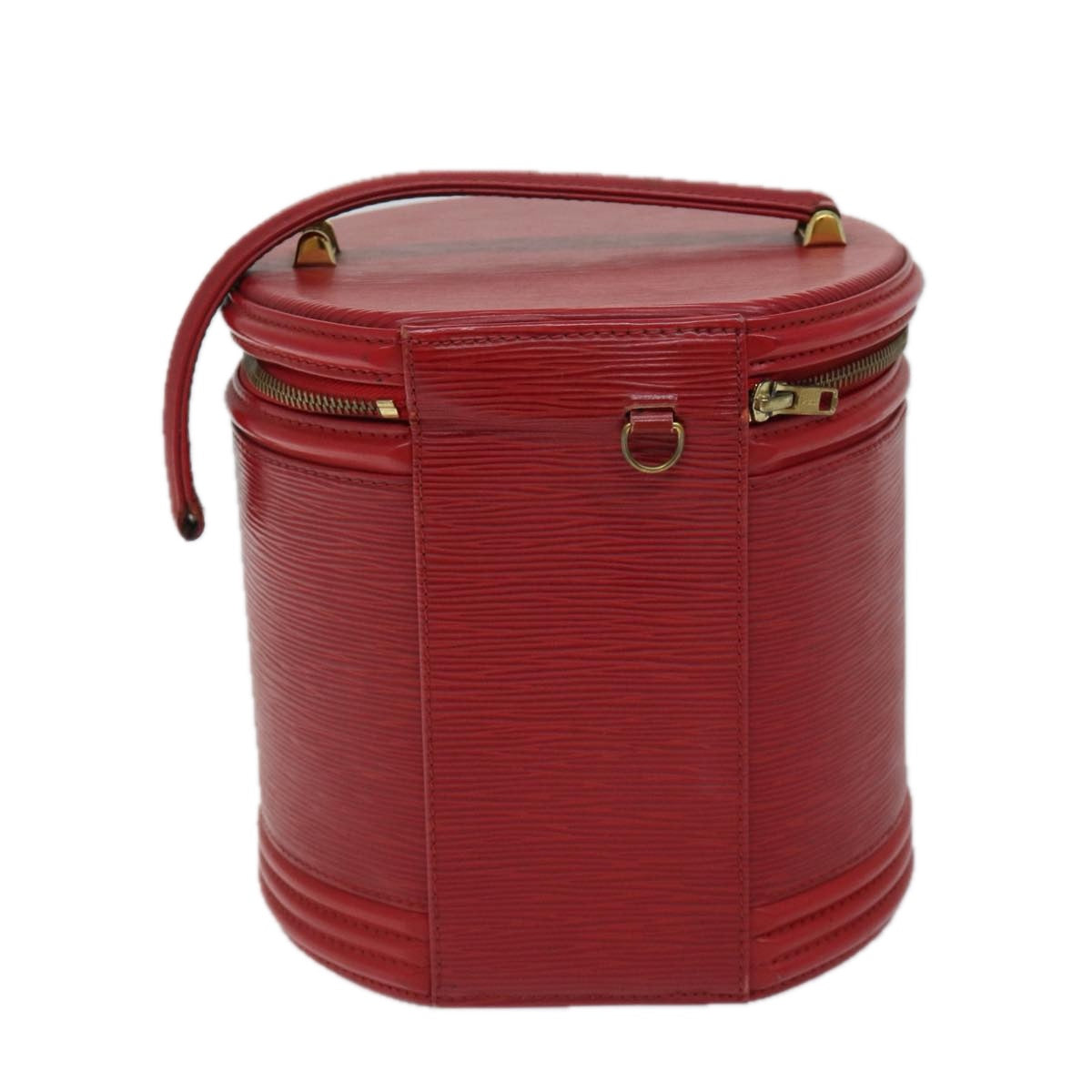 LOUIS VUITTON Epi Cannes Hand Bag Red M48037 LV yk11886