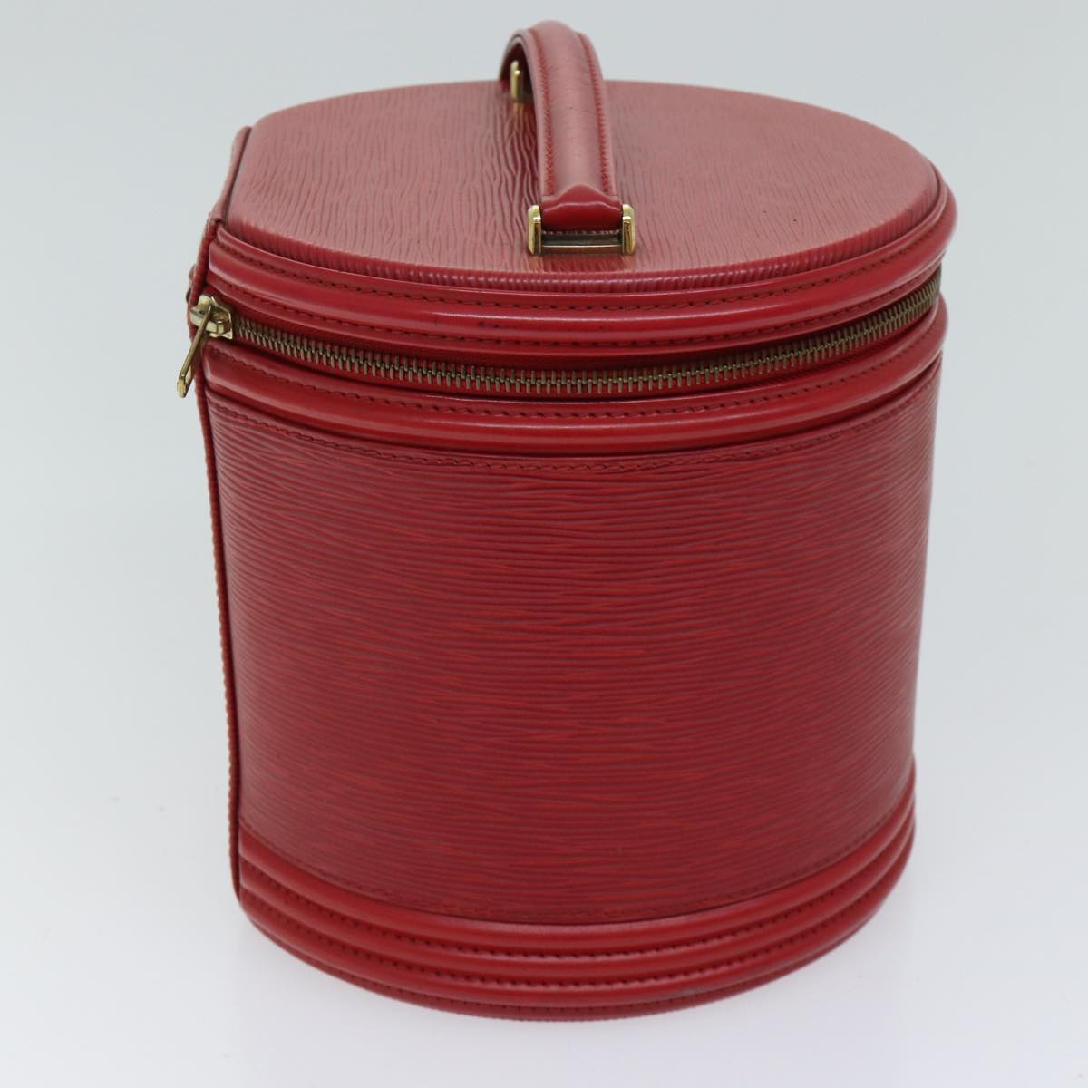 LOUIS VUITTON Epi Cannes Hand Bag Red M48037 LV yk11886