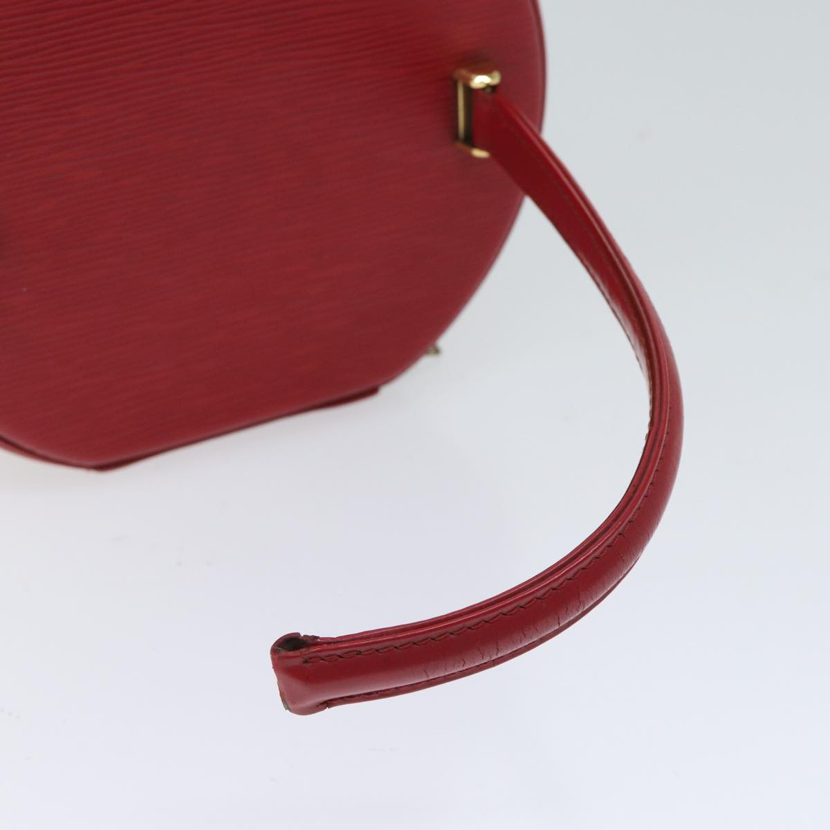 LOUIS VUITTON Epi Cannes Hand Bag Red M48037 LV yk11886
