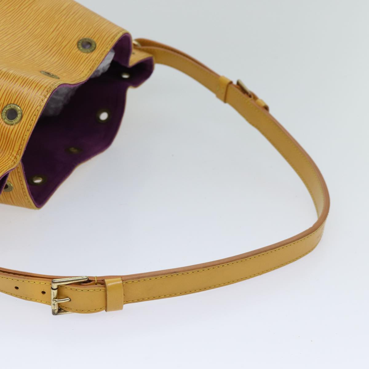LOUIS VUITTON Epi Noe Shoulder Bag Tassili Yellow M44009 LV yk11888