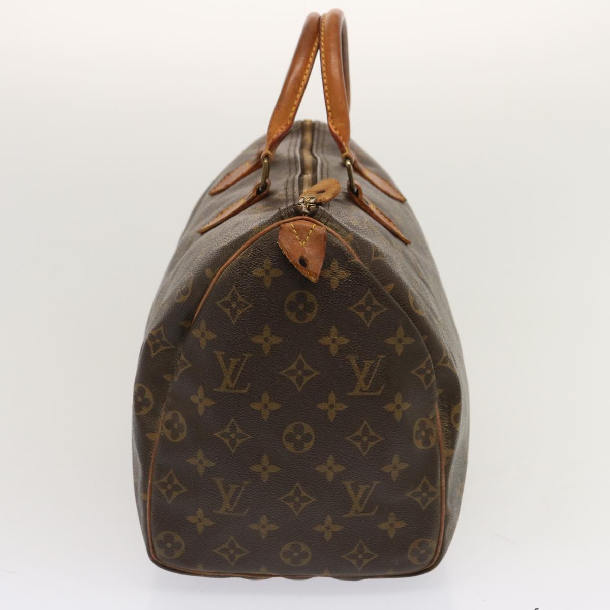 LOUIS VUITTON Monogram Speedy 35 Hand Bag M41524 LV yk11891