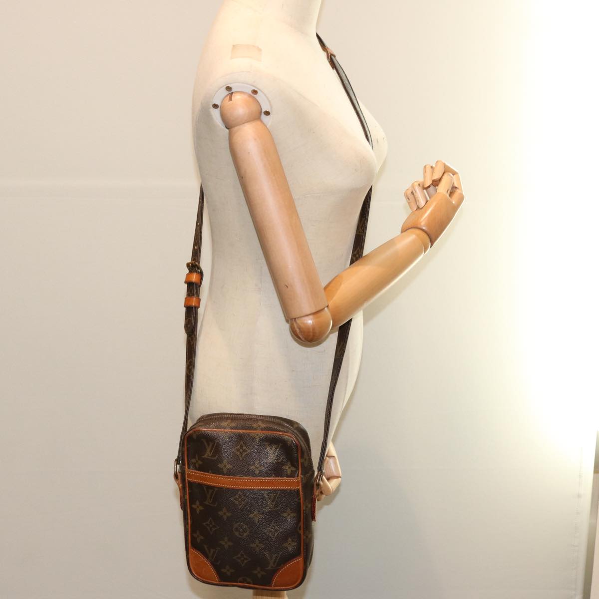 LOUIS VUITTON Monogram Danube Shoulder Bag M45266 LV yk11892