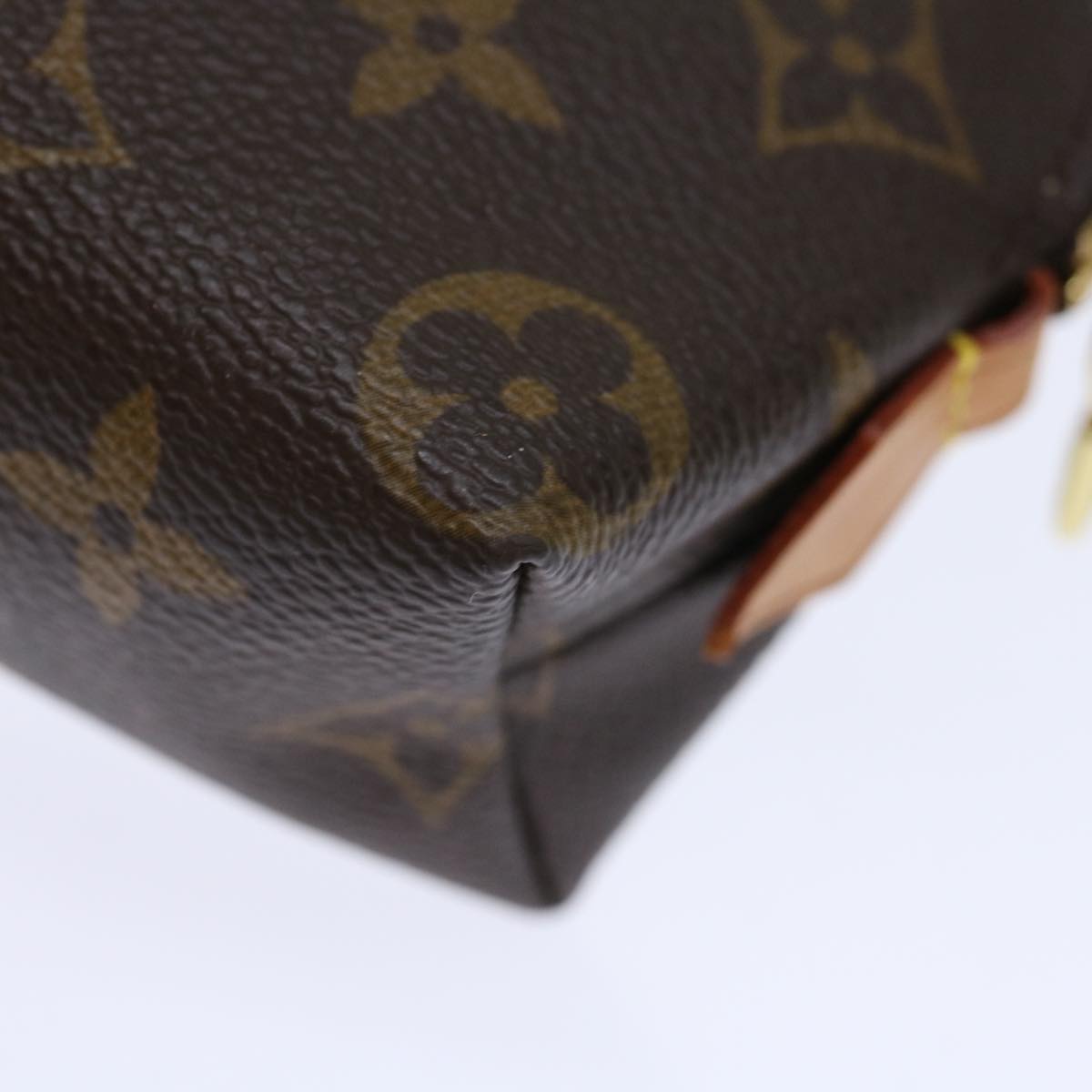 LOUIS VUITTON Monogram Pochette Cosmetic PM Cosmetic Pouch M47515 yk11893
