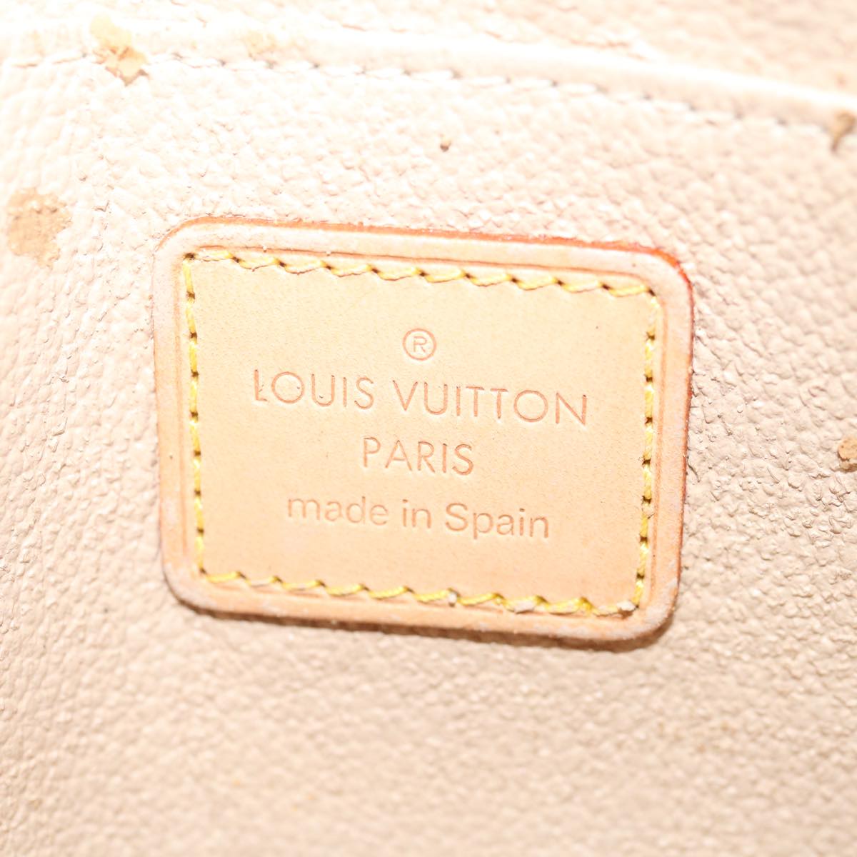 LOUIS VUITTON Monogram Pochette Cosmetic PM Cosmetic Pouch M47515 yk11893