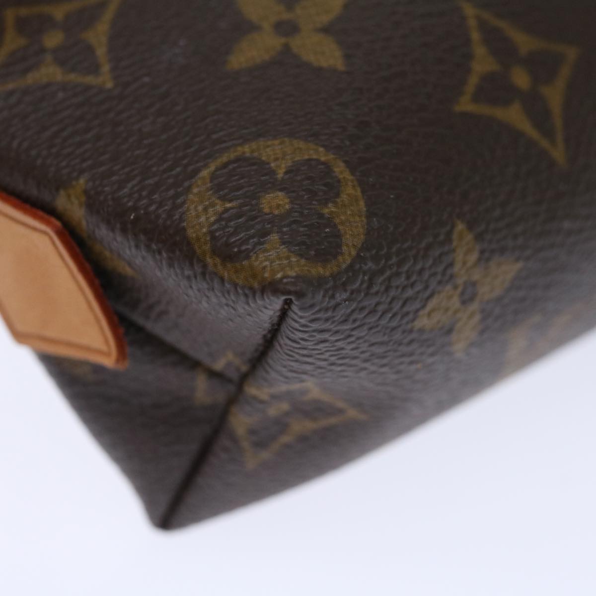 LOUIS VUITTON Monogram Pochette Cosmetic PM Cosmetic Pouch M47515 yk11893