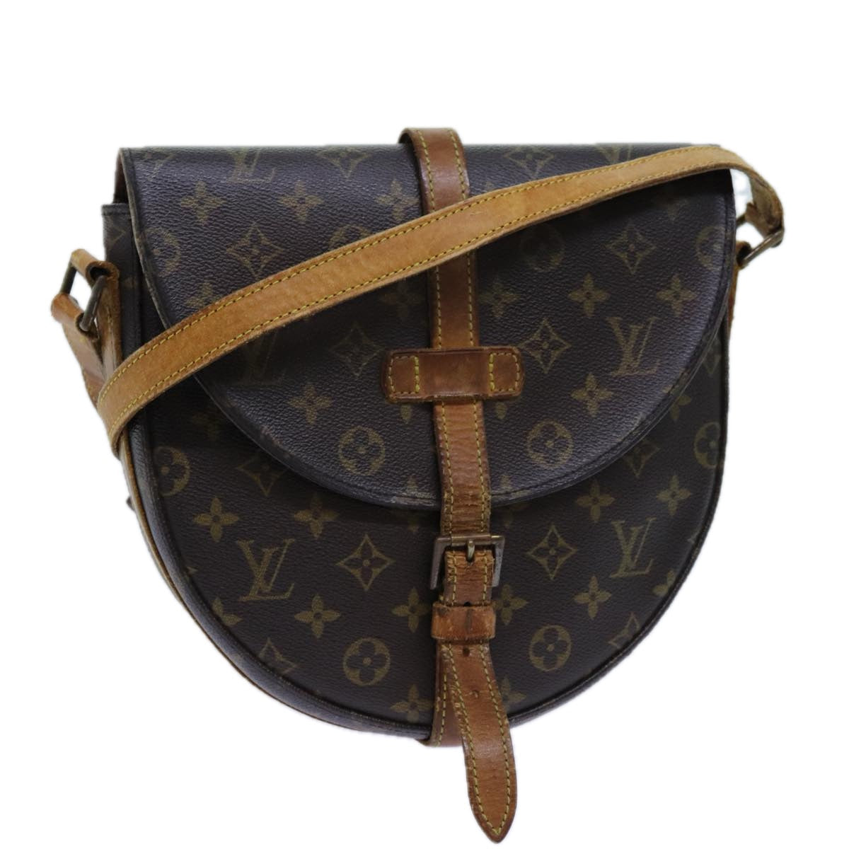 LOUIS VUITTON Monogram Chantilly GM Shoulder Bag M51232 LV yk11906