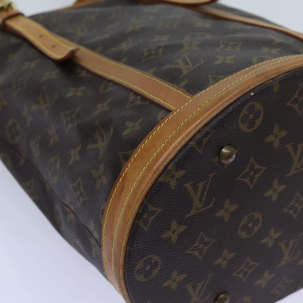 LOUIS VUITTON Monogram Bucket GM Shoulder Bag M42236 LV yk11913