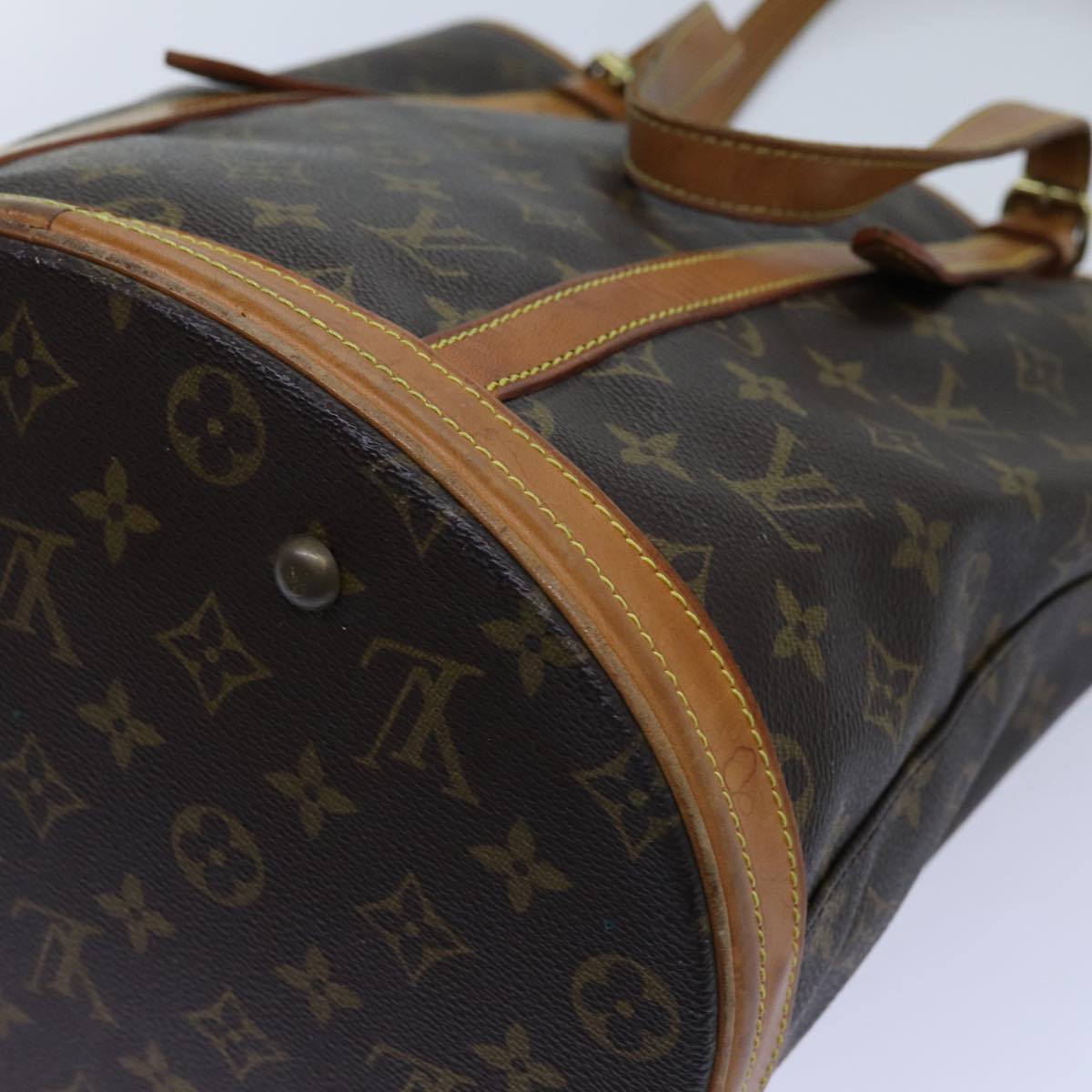LOUIS VUITTON Monogram Bucket GM Shoulder Bag M42236 LV yk11913