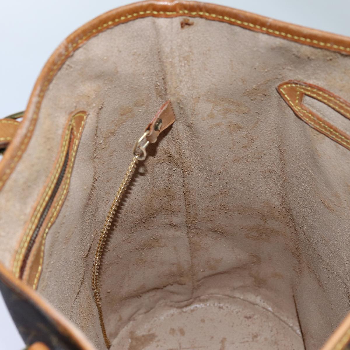 LOUIS VUITTON Monogram Bucket GM Shoulder Bag M42236 LV yk11913