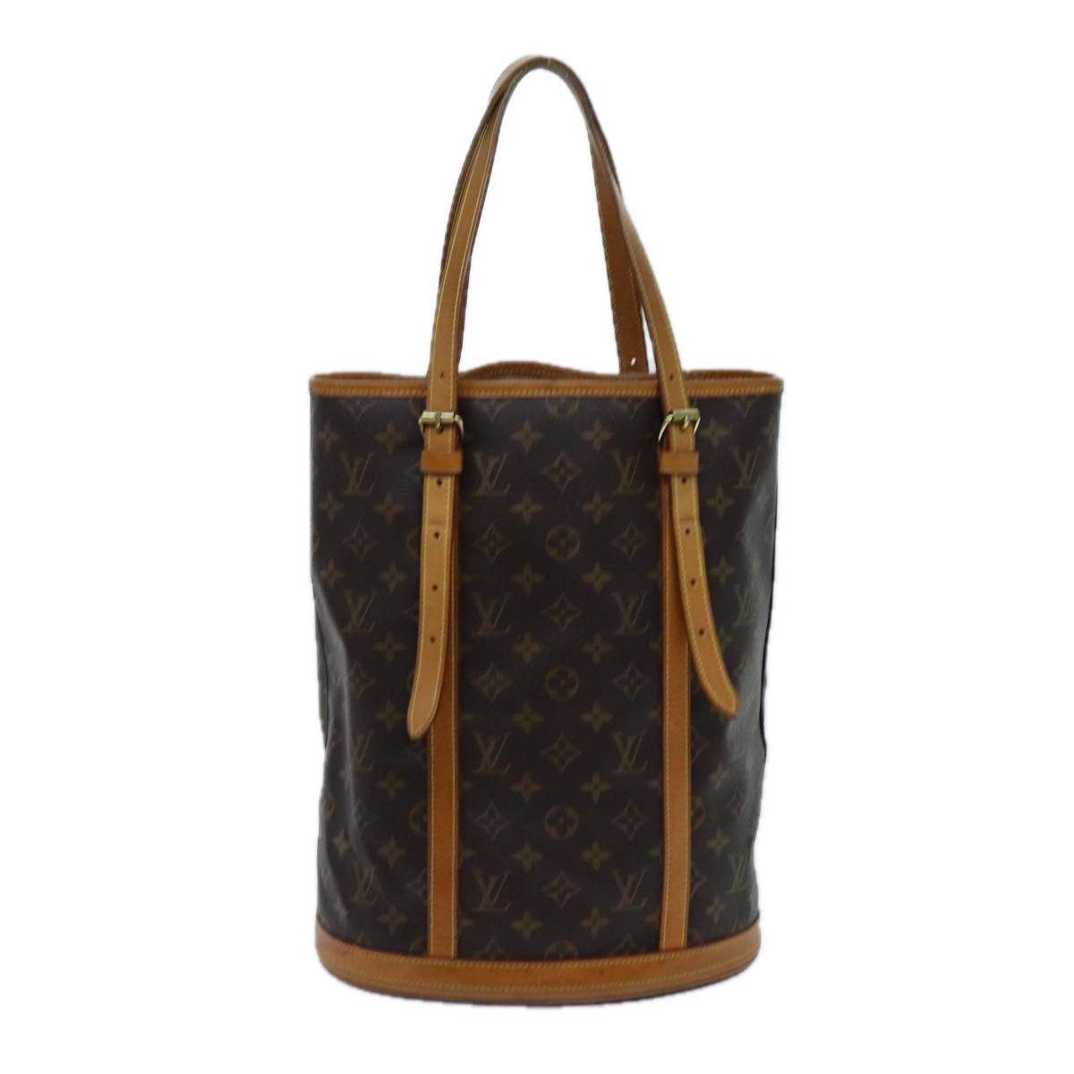 LOUIS VUITTON Monogram Bucket GM Shoulder Bag M42236 LV yk11913
