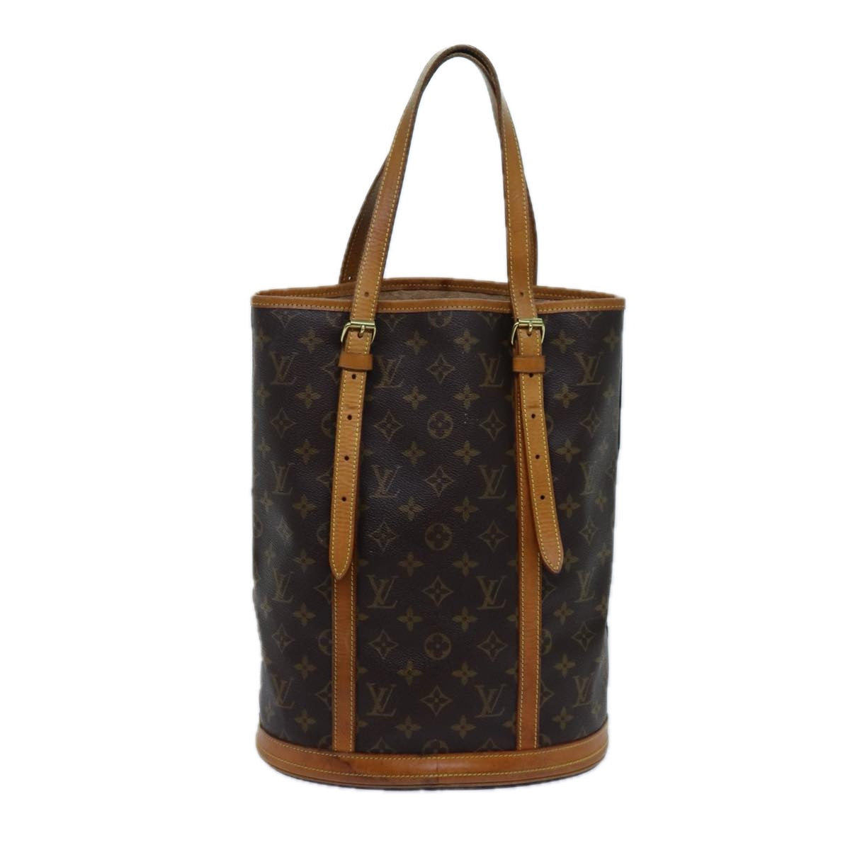 LOUIS VUITTON Monogram Bucket GM Shoulder Bag M42236 LV yk11913