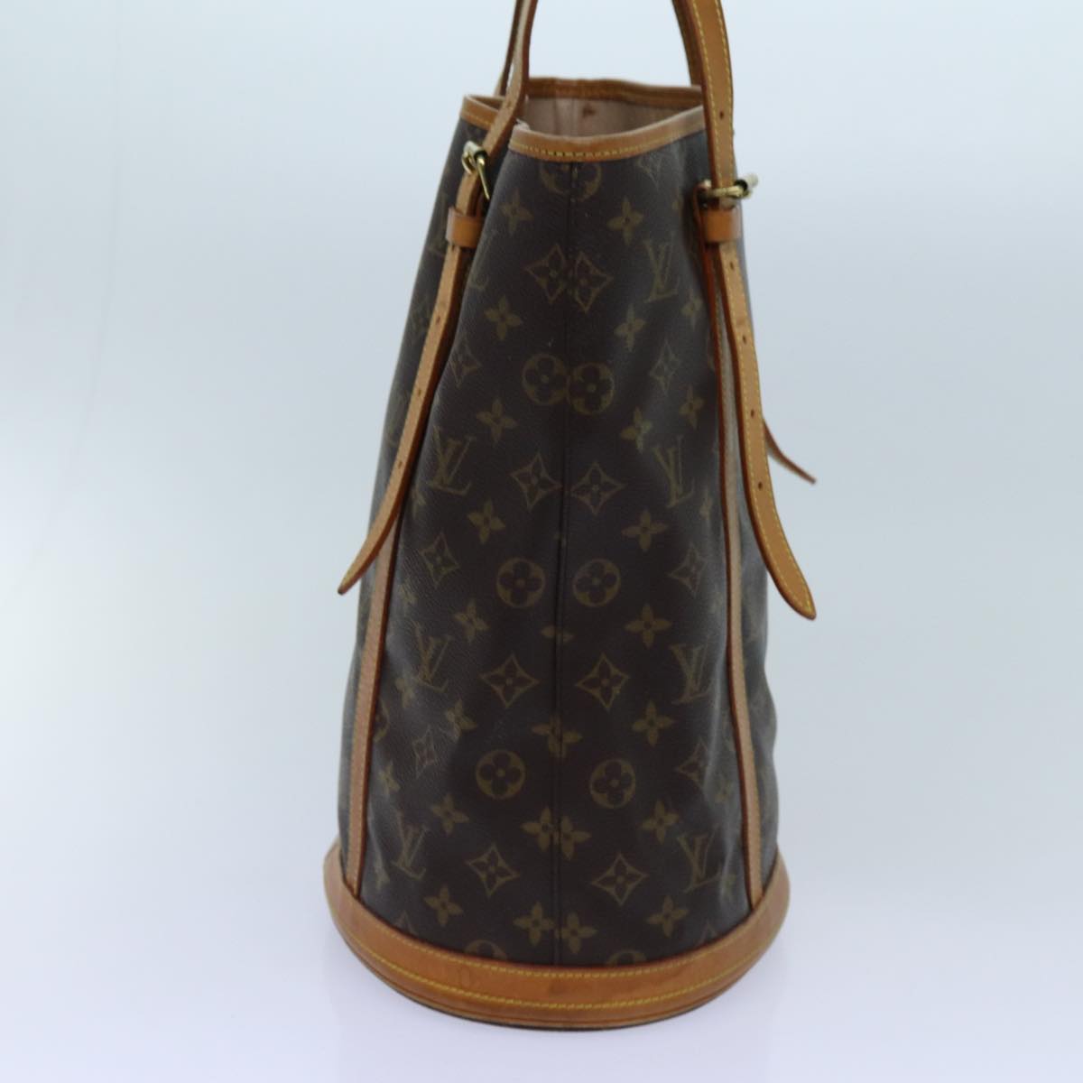 LOUIS VUITTON Monogram Bucket GM Shoulder Bag M42236 LV yk11913