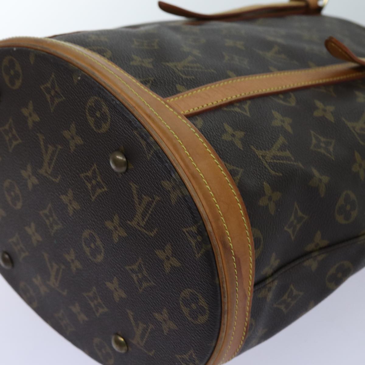 LOUIS VUITTON Monogram Bucket GM Shoulder Bag M42236 LV yk11913