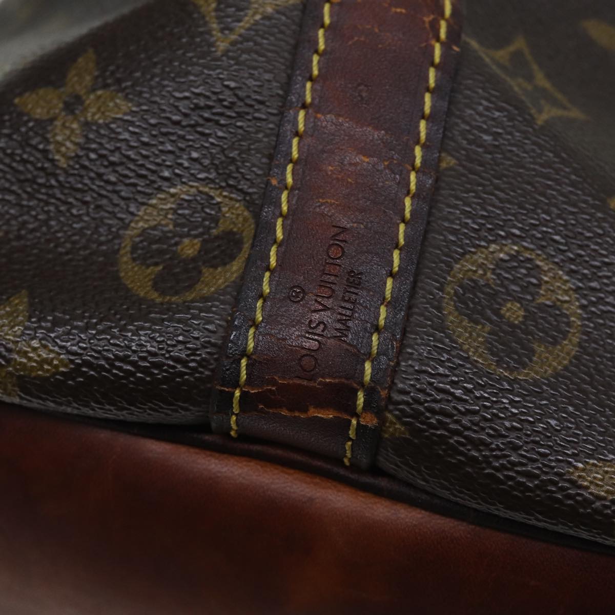 LOUIS VUITTON Monogram Petit Noe Shoulder Bag M42226 LV yk11918