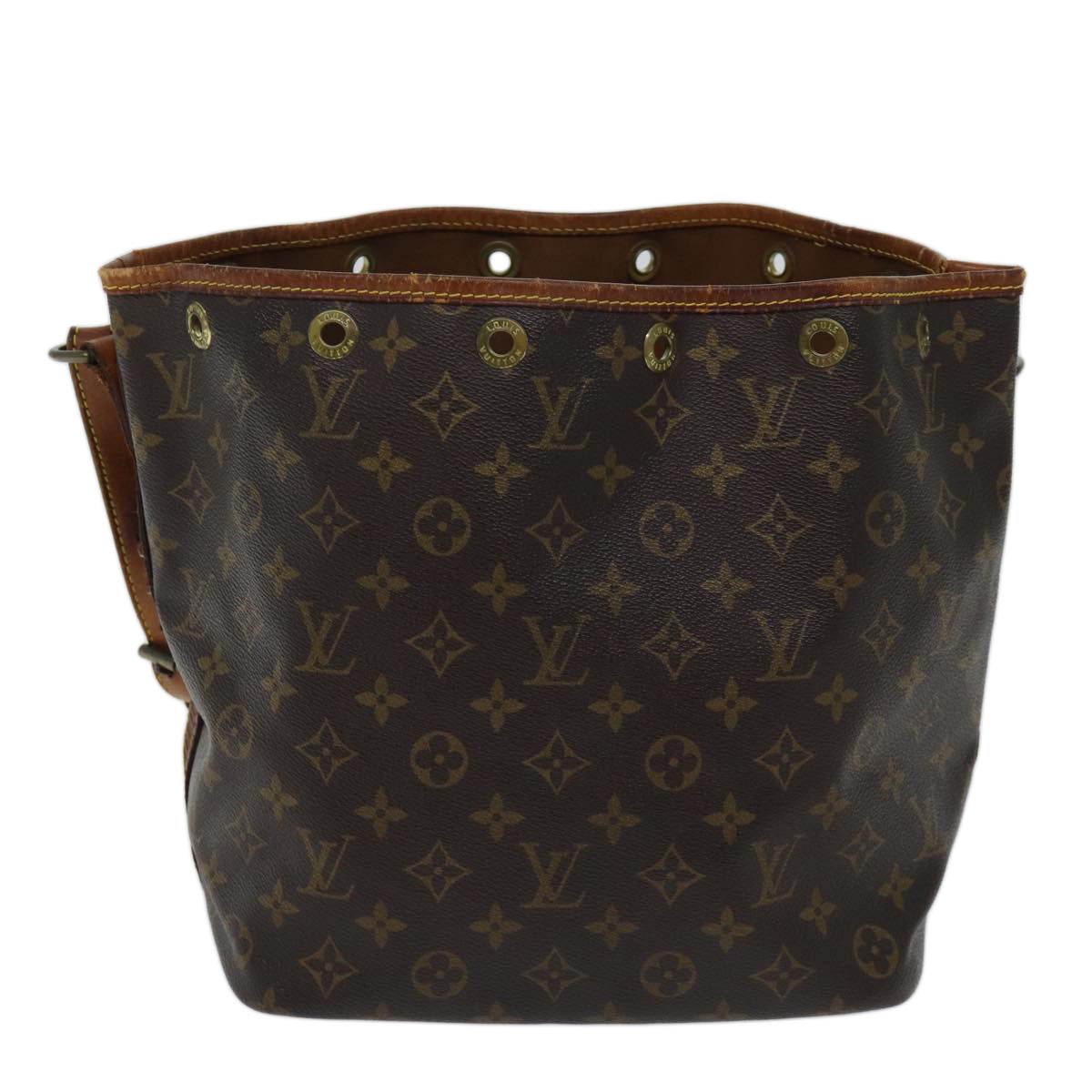 LOUIS VUITTON Monogram Petit Noe Shoulder Bag M42226 LV yk11918