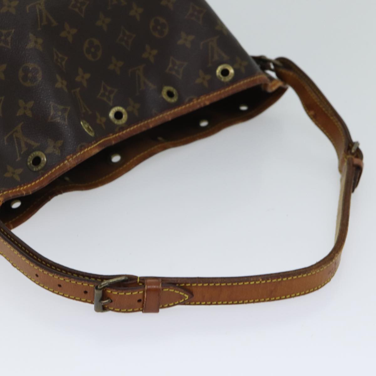 LOUIS VUITTON Monogram Petit Noe Shoulder Bag M42226 LV yk11918