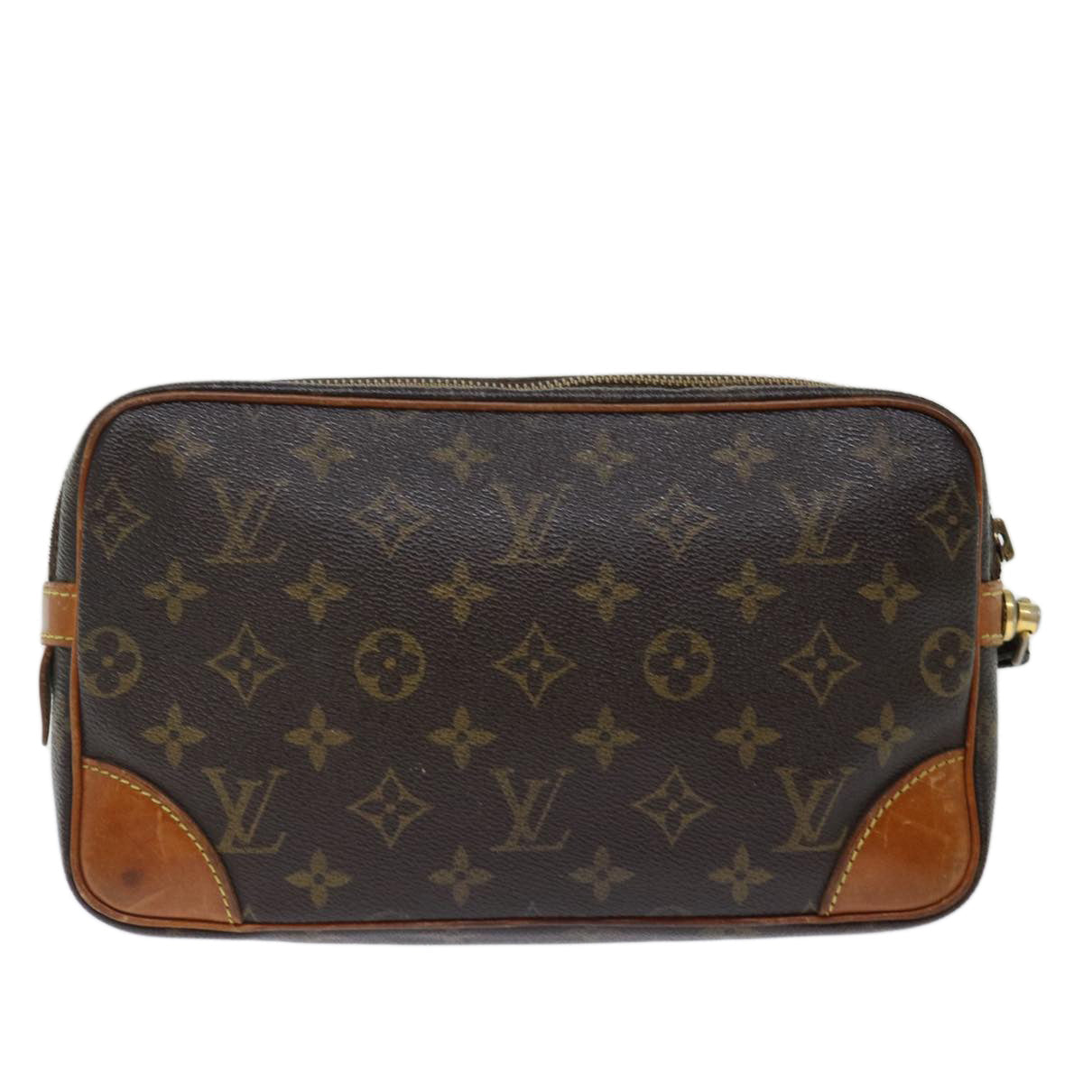 LOUIS VUITTON Monogram Marly Dragonne GM Clutch Bag M51825 LV yk11938