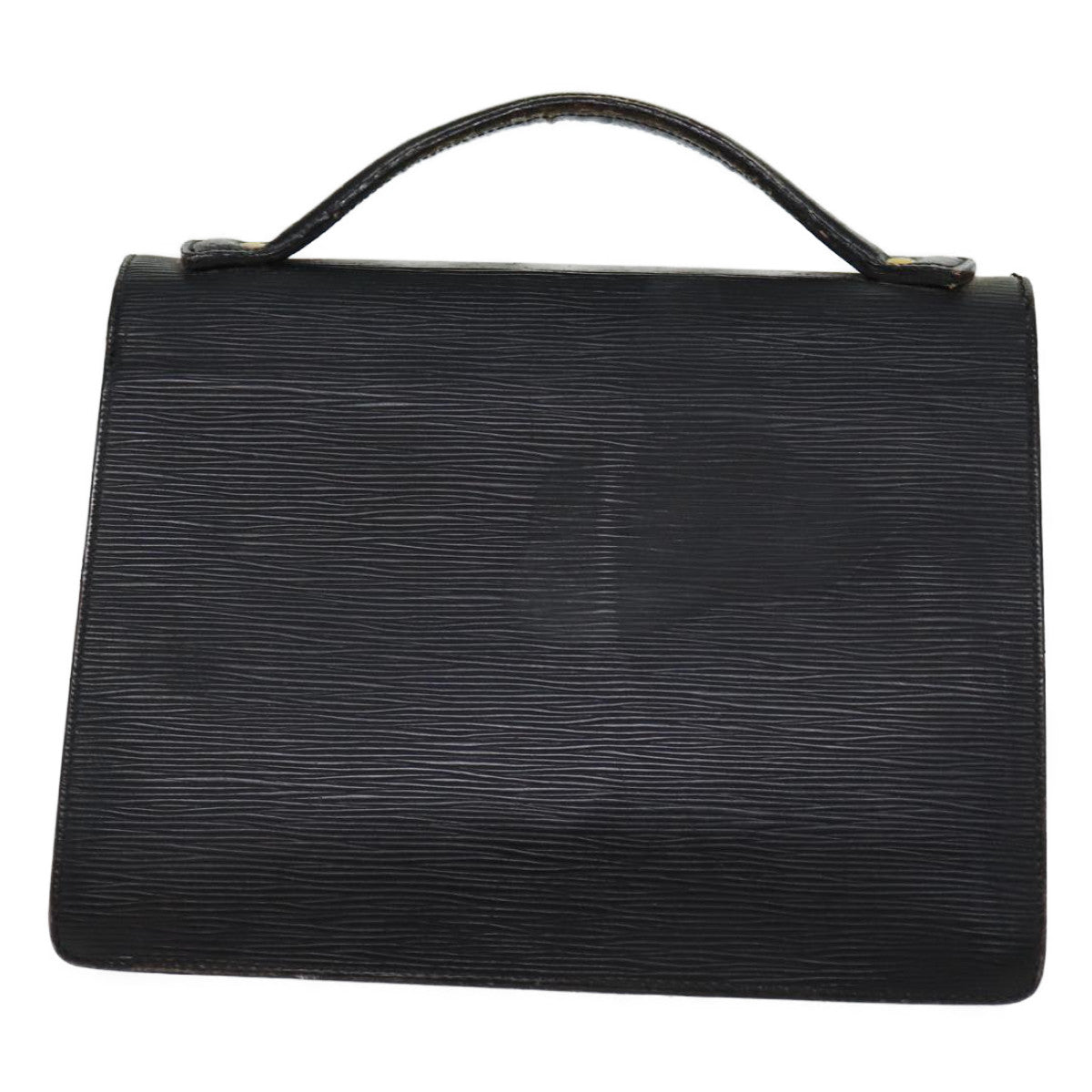 LOUIS VUITTON Epi Monceau 28 Hand Bag Black M52122 LV yk11939