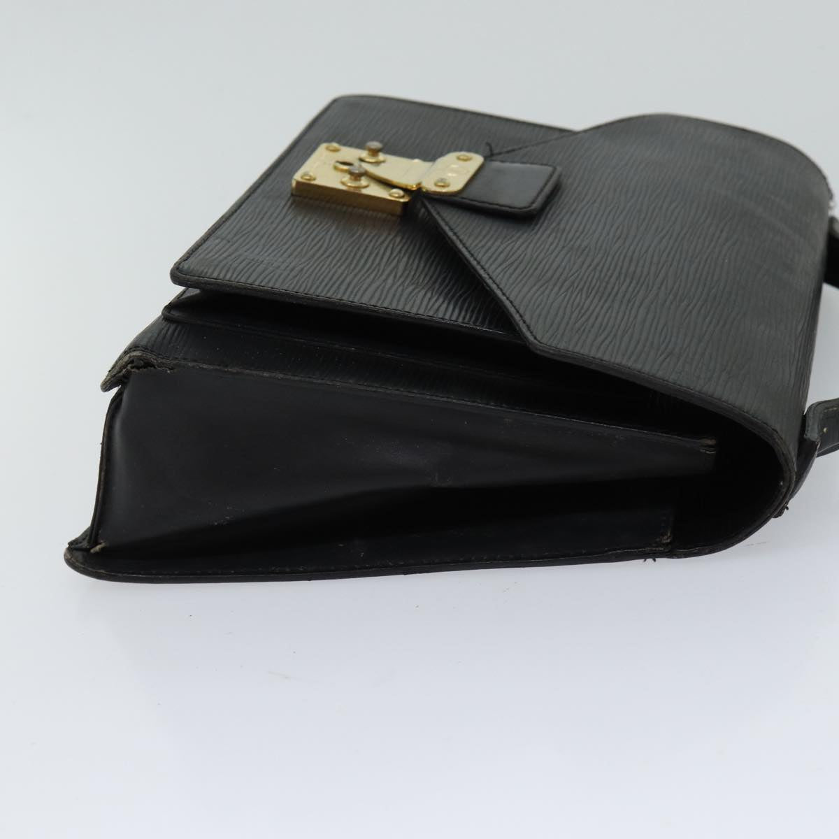 LOUIS VUITTON Epi Monceau 28 Hand Bag Black M52122 LV yk11939