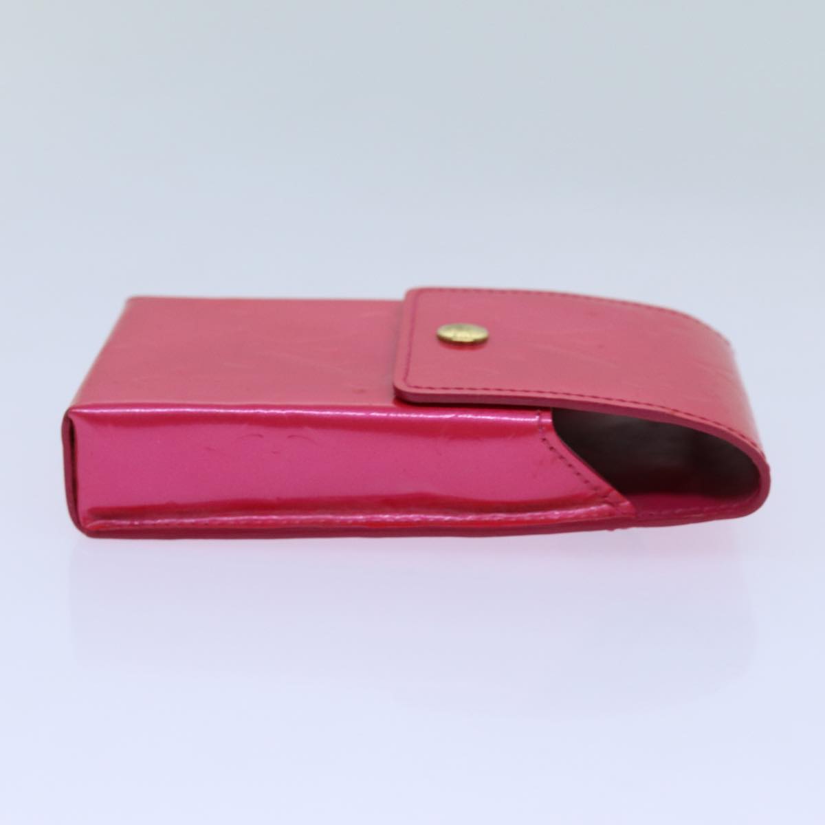 LOUIS VUITTON Monogram Vernis Cigarette Case Fuchsia Pink LV yk11982