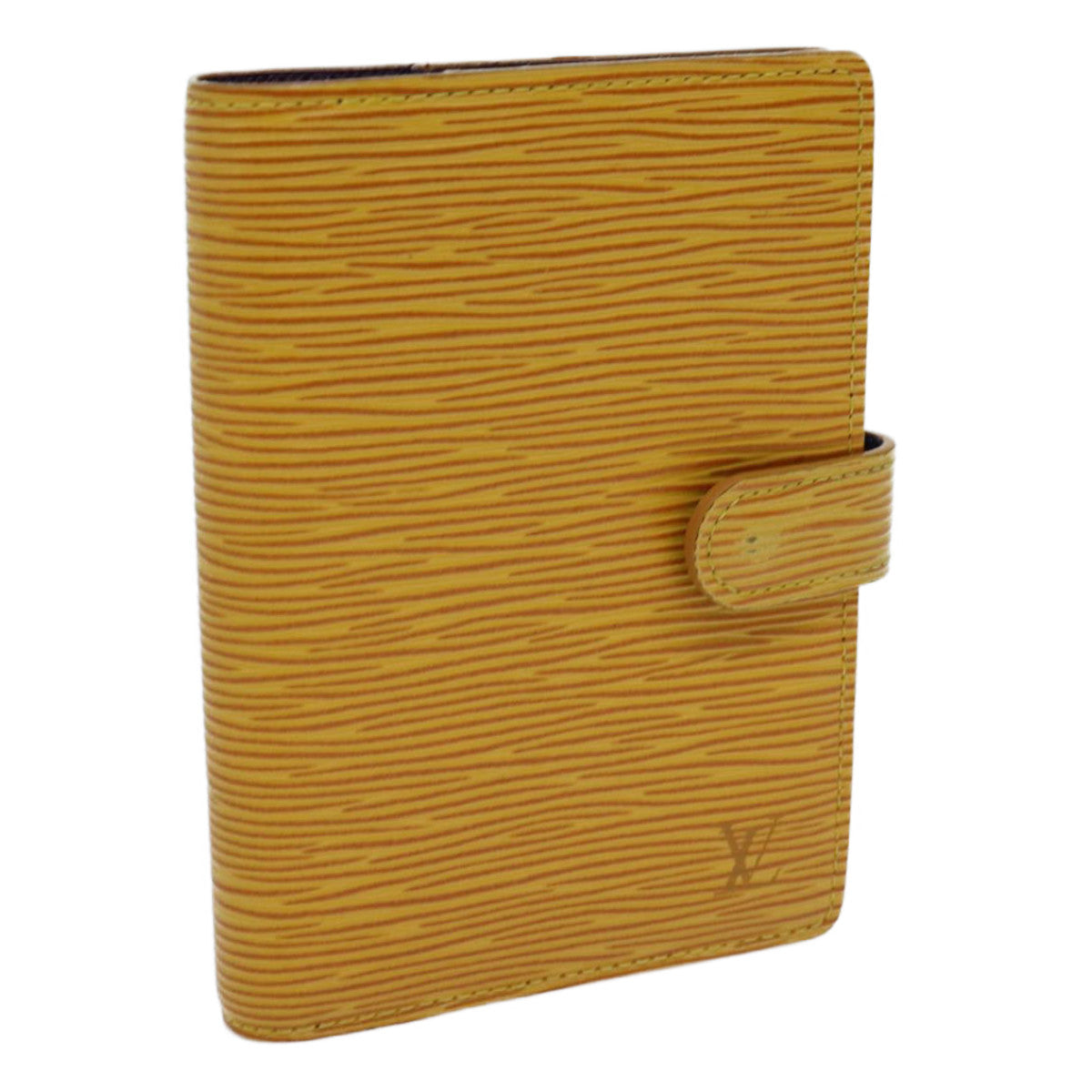 LOUIS VUITTON Epi Agenda PM Day Planner Cover Yellow R20059 LV yk11983