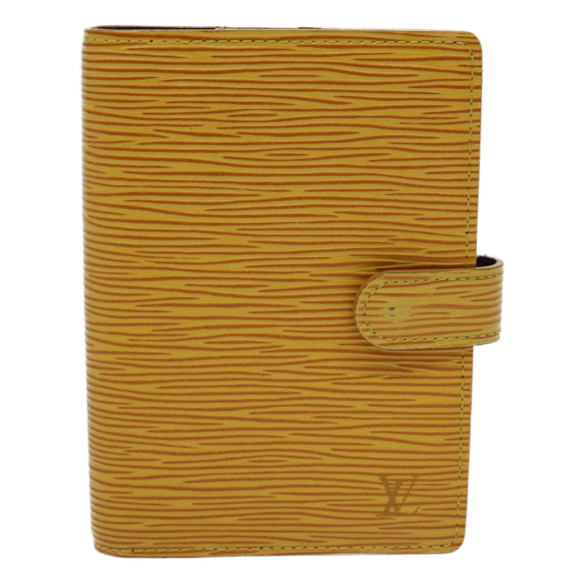 LOUIS VUITTON Epi Agenda PM Day Planner Cover Yellow R20059 LV yk11983
