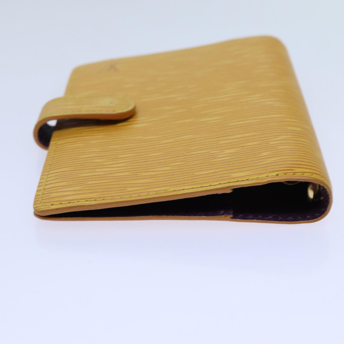 LOUIS VUITTON Epi Agenda PM Day Planner Cover Yellow R20059 LV yk11983