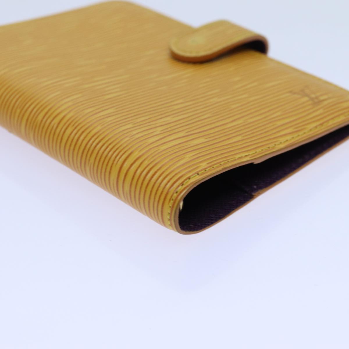 LOUIS VUITTON Epi Agenda PM Day Planner Cover Yellow R20059 LV yk11983
