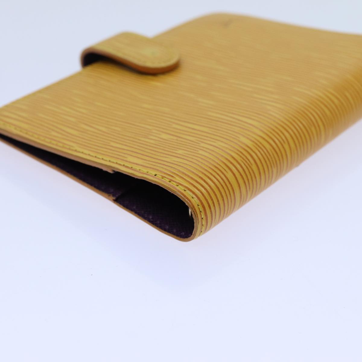 LOUIS VUITTON Epi Agenda PM Day Planner Cover Yellow R20059 LV yk11983